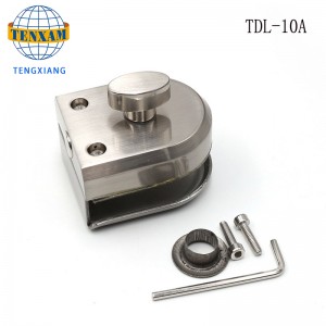 広東ガラスハードウェア工場2つのガラススライディングガラスドアロック