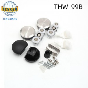 スライドドアローラーホイールガラスドアシステム吊り下げ式ドアホイール